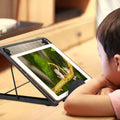 Foldable Skidding Prevented Tracing Holder Multifunction Laptop Bracket 6 Angle Points Adjustable for Diamond Art Painting (Black) by Unknown