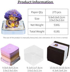 3D Calendar 2027, 3D Creative Time Piece Calendar 2027，Daily Tear-Off Memo Pad with Light, Paper Carving Desktop Decoration, 3D Art Calendar Memo Pad,Unique Holiday Craft Gift - Image 7