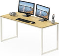SHW Mission 55-Inch Home Office Computer Desk, Oak by SHW