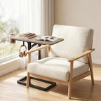 HOOBRO Adjustable TV Tray Table, C-Shaped Side Table with Foldable Tabletop - Image 2