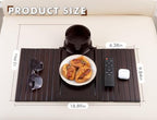 GHKINMAL 2 Packs Couch Cup Holder Tray,Clip On Sofa Arm,Fit Arms 6.3" Over - Image 6