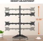 PUTORSEN Quad Monitor Stand for 4 Screens, 17-32", 19.8 lbs Each - Image 4