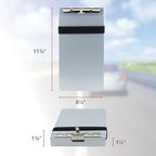 Saunders Recycled Aluminum Citation Holder, Police Ticket Book Clipboard - Image 2