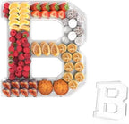 13.8" Acrylic Letter Charcuterie Tray,Fillable Alphabet Box (Letter B) by Tdsuco
