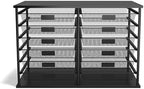 TRU RED Wire Mesh File Organizer, 12-Compartment, Matte Black - Image 4