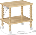HOOBRO 2-Tier Printer Stand Solid Wood Legs by HOOBRO