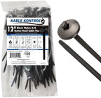 Kable Kontrol Buckle Cable ties, 12 Inch 100 Pcs, 120 Lbs Test, Black by KABLEKONTROL%C2%AE