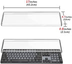 Geekria Full Size Keyboard Dust Cover, Clear Acrylic Keypads Cover for 104 Keys Computer Mechanical Keyboard, Compatible with Logitech MX Mechanical - Image 4