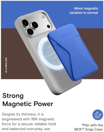 MOFT Snap-on Phone Stand & Wallet AERA, MagSafe Wallet, Slim Card Holder - Image 5
