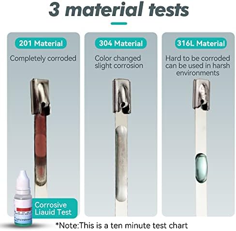 Metal Zip Ties 18 inch 316 Stainless Steel Locking Cable Marine Grade 250LB 450mm 100pcs Heavy Duty Exhaust Wrap Multi Purpose Binding for machinery, vehicles, farms, cables, pipes,Fence - Image 3