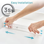 Vtopmart 2.36" Short Upgrade Drawer Dividers 12.8"-22.3" Expandable 12 Pack - Image 6