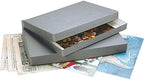 Lineco, Archival Newspaper Preservation Storage Box, 22''x15''x2'', Gray - Image 5