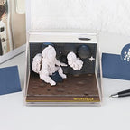 3D Memo Pad Paper Notes,Interstella 3D Sticky Notes Paper Art Notepad,3D Note pad Office Home Decor DIY Creative Birthday Gifts - Image 3