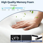 Seat Cushion with Lumbar Support Pillow, Back and Seat Cushion for Office - Image 5