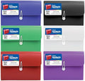 BAZIC Products 7-Pocket Poly Expanding File, A4/Letter Size, 12-Case by BAZICProducts