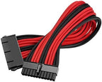 Thermaltake TtMod Sleeve Extension Power Supply Cable Kit ATX/EPS/8-pin PCI-E/6-pin PCI-E with Combs, Red/Black AC-033-CN1NAN-A1 - Image 2