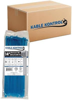Kable Kontrol Cable Zip Ties, 14 Inch, 6000 Pcs, 50lbs Test, FL Blue by KABLEKONTROL%C2%AE