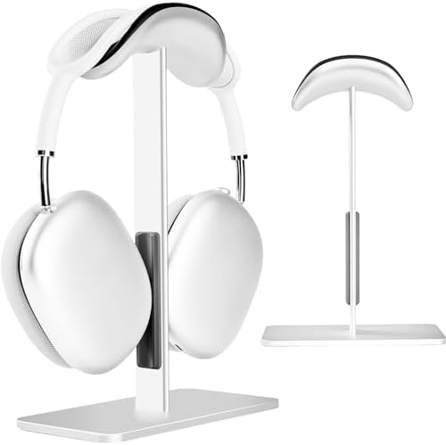 Headphone Stand for AirPods Max 2 & 1 Auto Sleep Mode, Silver by Unknown