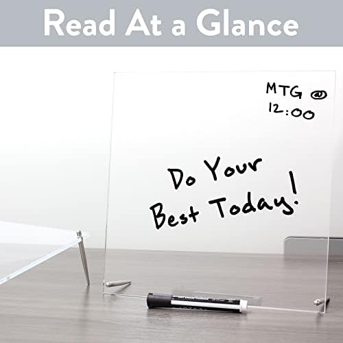 Desk Dry Erase Board with Erasable Marker, Angled Writing Tablet - Image 5