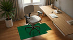 Rhino Mats, Rhino Hide Chair Mat (Lip Option), Office Computer Chair Mat for Hardwood, Tile, Laminate, Concrete and Vinyl Floors, Anti-Slip (Green, 45”x53”-Lip2512) - Image 3