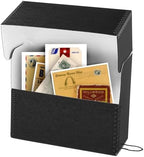 Lineco Archival Document Storage Box, Black, 15.5" x 10.5" x 5" - Image 5