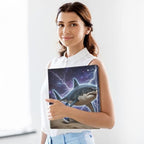 ALAZA Tralalero Tralala Meme Italian Brainrot Shark 3 3 Ring Binder 1.5 Inch Three Ring Office Binders w/clipboard & 3 Pockets, Hold 200 Sheets, 2 pcs - Image 6
