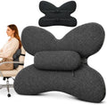 Lumbar Support Pillow for Office Chair & Car, Desk Chair Back Cushion,Black by Unknown