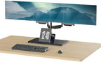 suptek Triple Monitor Mount Gas Spring Monitor Arm Desk Stand with Base by suptek