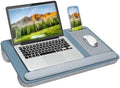 LAPGEAR Home Office Pro Lap Desk - Slate Blue, Fits 15.6” Laptops by LapGear