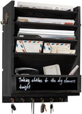 Rustic wall mail organizer,Key and Mail File Holder for Wall Mount by Unknown