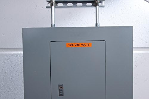 Brady Authentic (M21-500-595-OR) All-Weather Vinyl Label for Indoor/Outdoor ID, Lab and Equipment Labeling, Black on Orange- For M210, M210-LAB, M211, BMP21-PLUS and BMP21-LAB Printers, .5" W, 21' L - Image 4