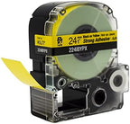 Epson LABELWORKS 224IBYPX Label Tape - Black on Yellow - 1" (24mm), 30ft - Image 4