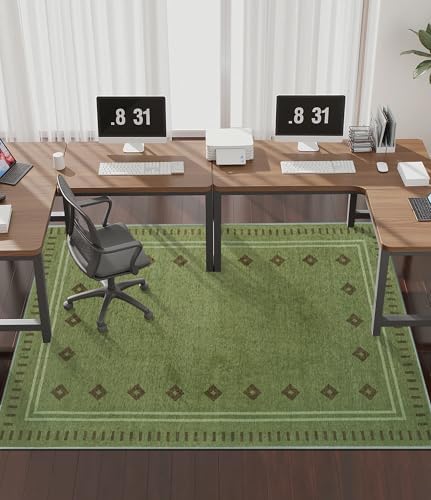 chakme Office Chair Mat for Hardwood Floor, 72"x48" Easy Glide Computer Desk Mat Protector for Rolling Chair Under Desk Rug Nonslip Backing, Machine Wash, (Southwestern Sage) by CHAKME
