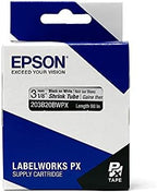 Epson LABELWORKS 203B20BWPX Tape Cartridge - Black on White Shrink Tube Industrial Label Maker Tape - AWG 14-22, 1/8" (3MM) Wide, 8 ft (98") - Image 5