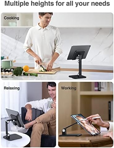 elitehood Aluminum iPad Stand for Desk, Ultra-Stable iPad Holder Stand - Image 6
