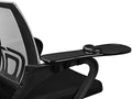 Home Office Computer Arm Rest Chair Armrest Mouse Pad Mat Wrist Support Black (Please Measure Chair arm Rest Size and Confirm Our Straps Size Before Ordering) by SKYZONAL