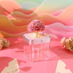 2027 3D Paper Carving Desk Calendar With LED Light (Pink tree) - Image 5