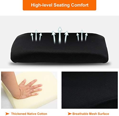 BestOffice Ergonomic Office Chair | Mid-Back Swivel Desk Chair | Black - Image 4