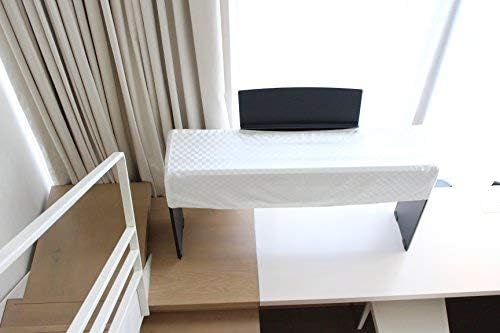 Digital Piano Cover for Yamaha - Piano Keyboard for P143, P225, P223, P145, P143, P125a, P125, P115, P105, P71, P45, Kawai ES120, PX150, Roland F-20 & More, Keyboard Cover, Pearl White - Image 2