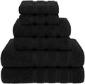 American Soft Linen 100% Cotton Luxury Turkish Towels, 6 Piece Towel Set by AmericanSoftLinen