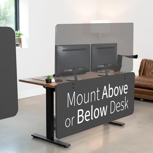 VIVO Dark Gray Clamp-on 60 x 24 in Privacy Panel, PP-1-V060D - Image 5