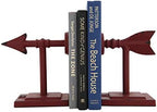 Creative Co-Op Decorative Cast Metal Arrow Bookends, Red, Set of 2 Pieces - Image 4