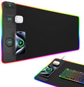 Mouse Pad with Wireless Charging, RGB Gaming Desk Mat, 31.5"x15.7" by ExtreLife