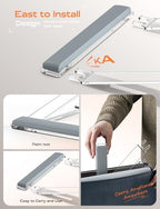 LOXP Acrylic Laptop Stand for Desk, Laptop Stand with Wrist Support - Image 5