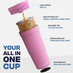 Frost Buddy Togo Buddy 30oz Tumbler - Insulated Stainless Steel (Amethyst) - Image 3