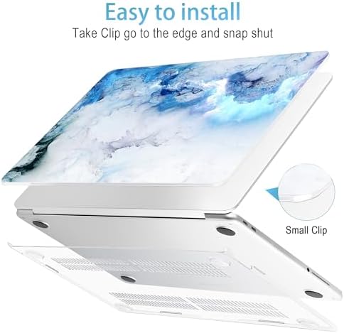 Mektron Case for 2026 MacBook Neo 13-inch A18 Pro chip A3404 Laptop Cover with 13-inch (Diagonal) Liquid Retina Display+ Keyboard Cover+ Screen Protector, Cloud & Lightning - Image 5