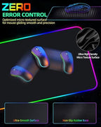 Wireless Charging Mouse Pad, RGB Gaming Mousepad, 31.5"x11.8" - Image 6