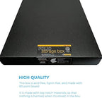 Lineco Clamshell Archival Storage Box, 18.5x24.5x1.75 Inch, Black - Image 5