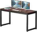 SHW 55-Inch Commercial-Grade Office Computer Desk, Cherry by SHW