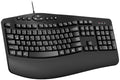 Ergonomic Wired Keyboard with Wrist Rest,9 Independent Shortcut Keys by RECCAZR